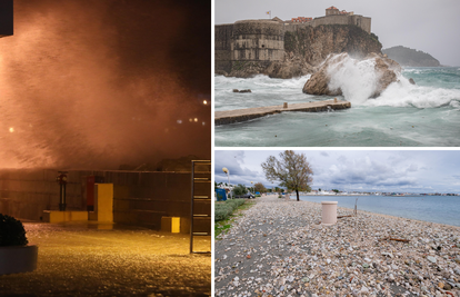 Nevrijeme pogodilo Dalmaciju, kolaps u pomorskom prometu