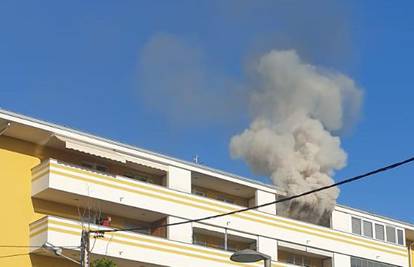 Buktinja u Zagrebu: 'Crni dim je sukljao u zrak, izgorio je stan...'