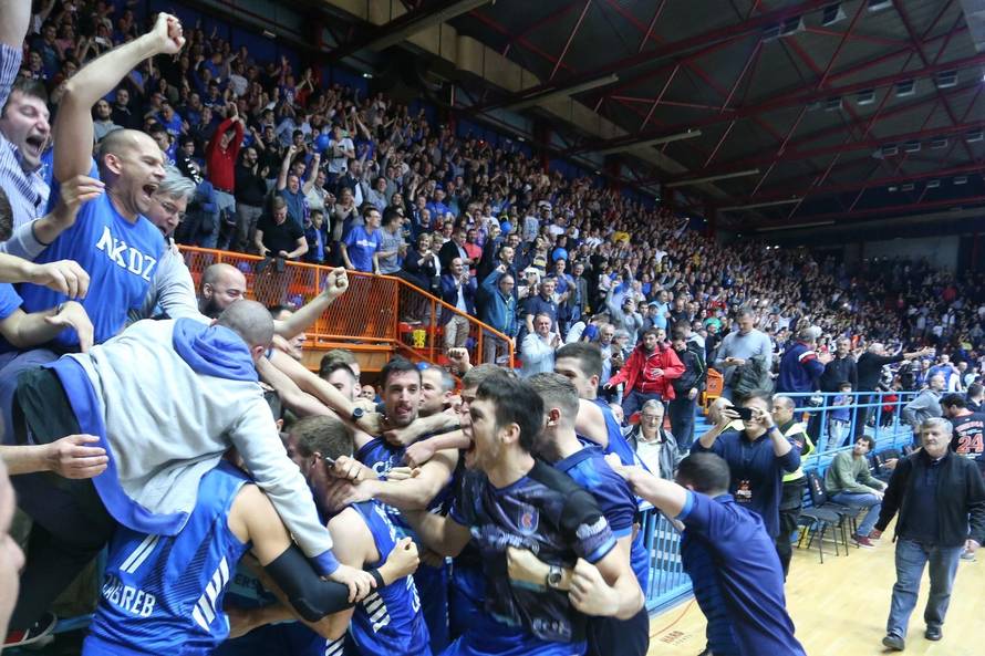 Zagreb: Nakon napetog kraja Cibona ipak postala Prvak Hrvatske