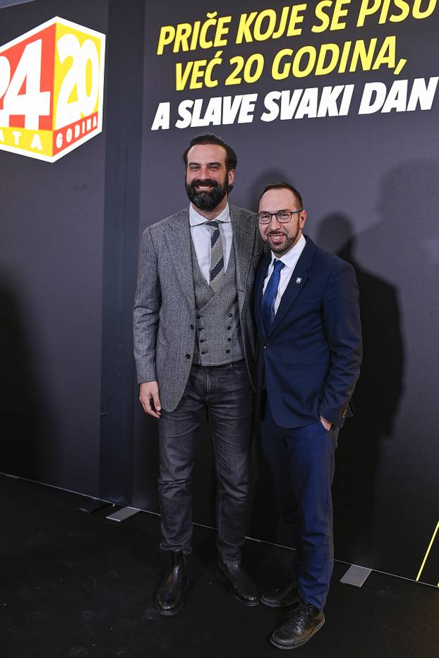 Zagreb: Dolazak uzvanika na proslavu 20. rođendana 24sata