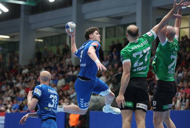 Zagreb: RK Zagreb and RK Nexe in the match of the 10th round of the handball league for the champion