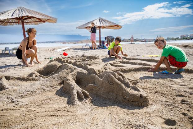 11. Festival pijeska na Kraljičinoj plaži u Ninu