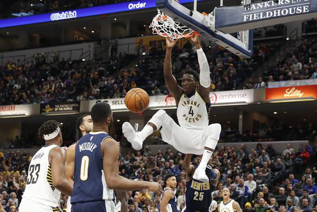 NBA: Denver Nuggets at Indiana Pacers