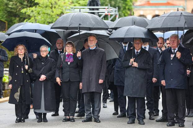 Zagreb: Komemoracija za žrtve Bleiburške tragedije na groblju Mirogoj