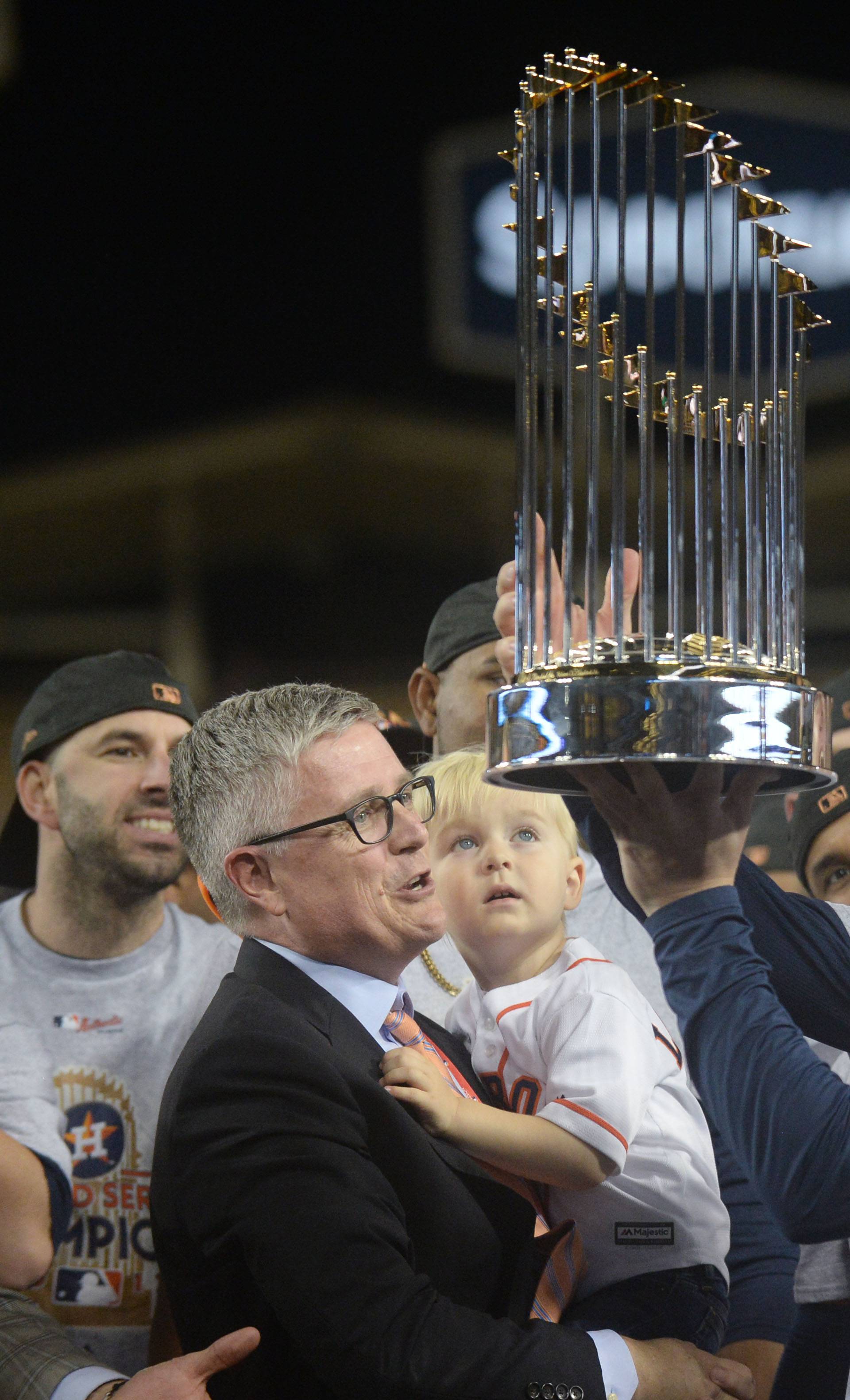 MLB: World Series-Houston Astros at Los Angeles Dodgers