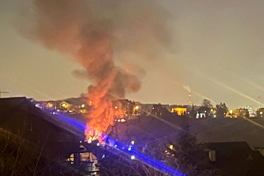 Požar u Zagrebu