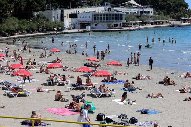 Split: Stigle najavljene visoke temperature