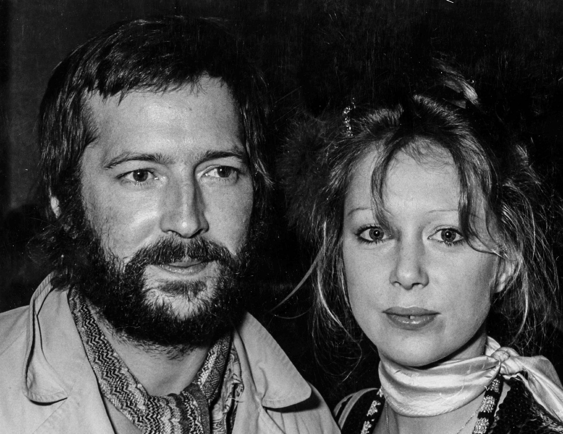 Eric Clapton and Pattie Boyd.