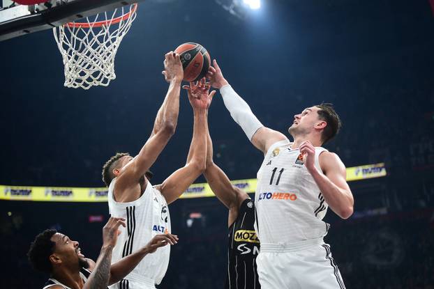 Beograd: Utakmica 34. kola Eurolige, KK Partizan - BC Real Madrid