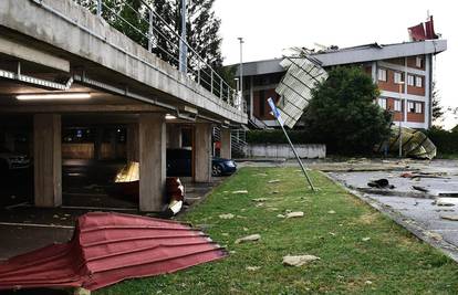 Vojska u Vukovarsko-srijemskoj županiji uklanja posljedice oluje