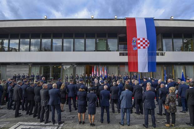 Zagreb: Svečani prijem povodom Dana policije u Predsjedničkim dvorima