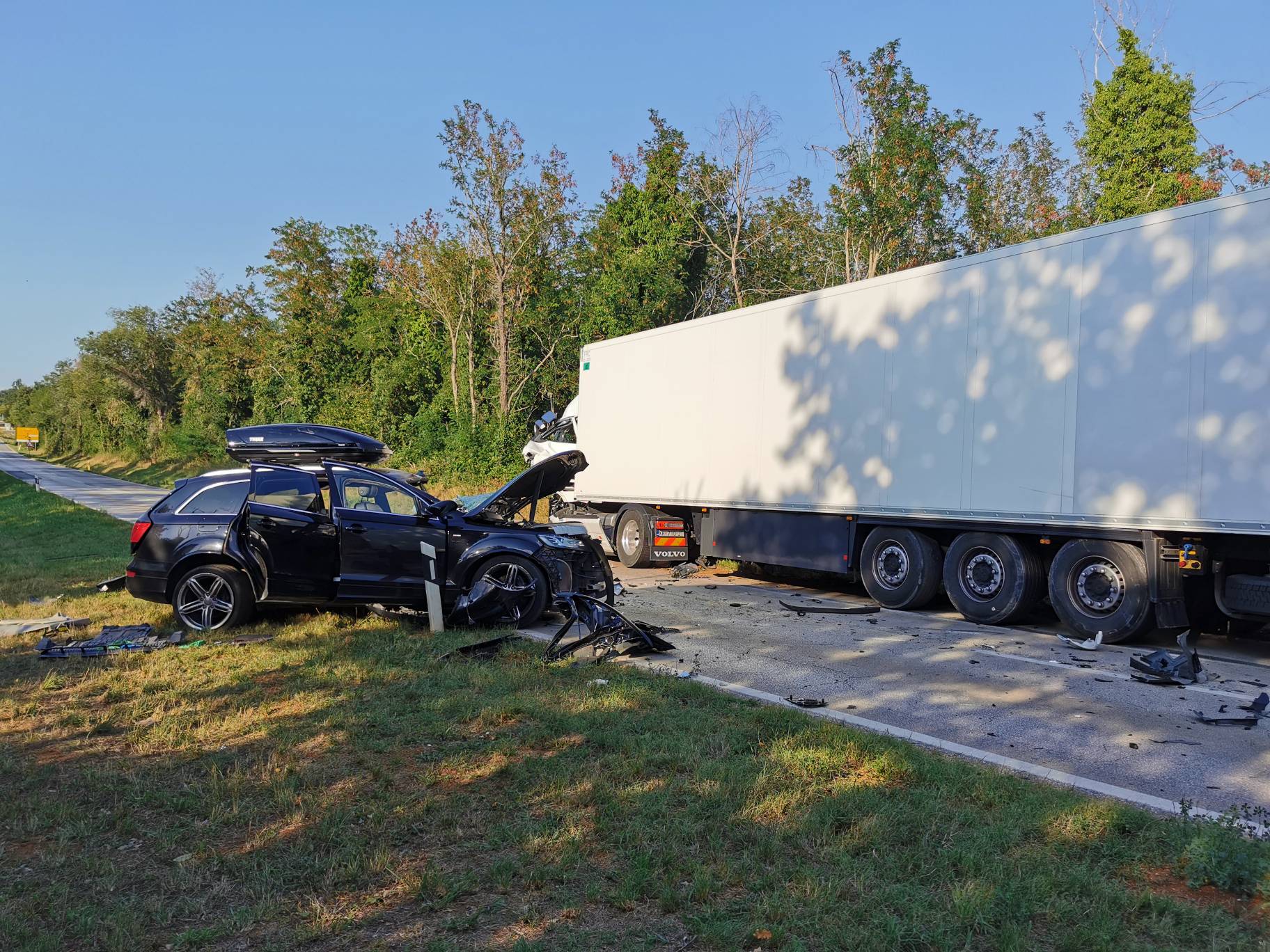 Užas kod Poreča: U sudaru auta i kamiona poginuo Francuz
