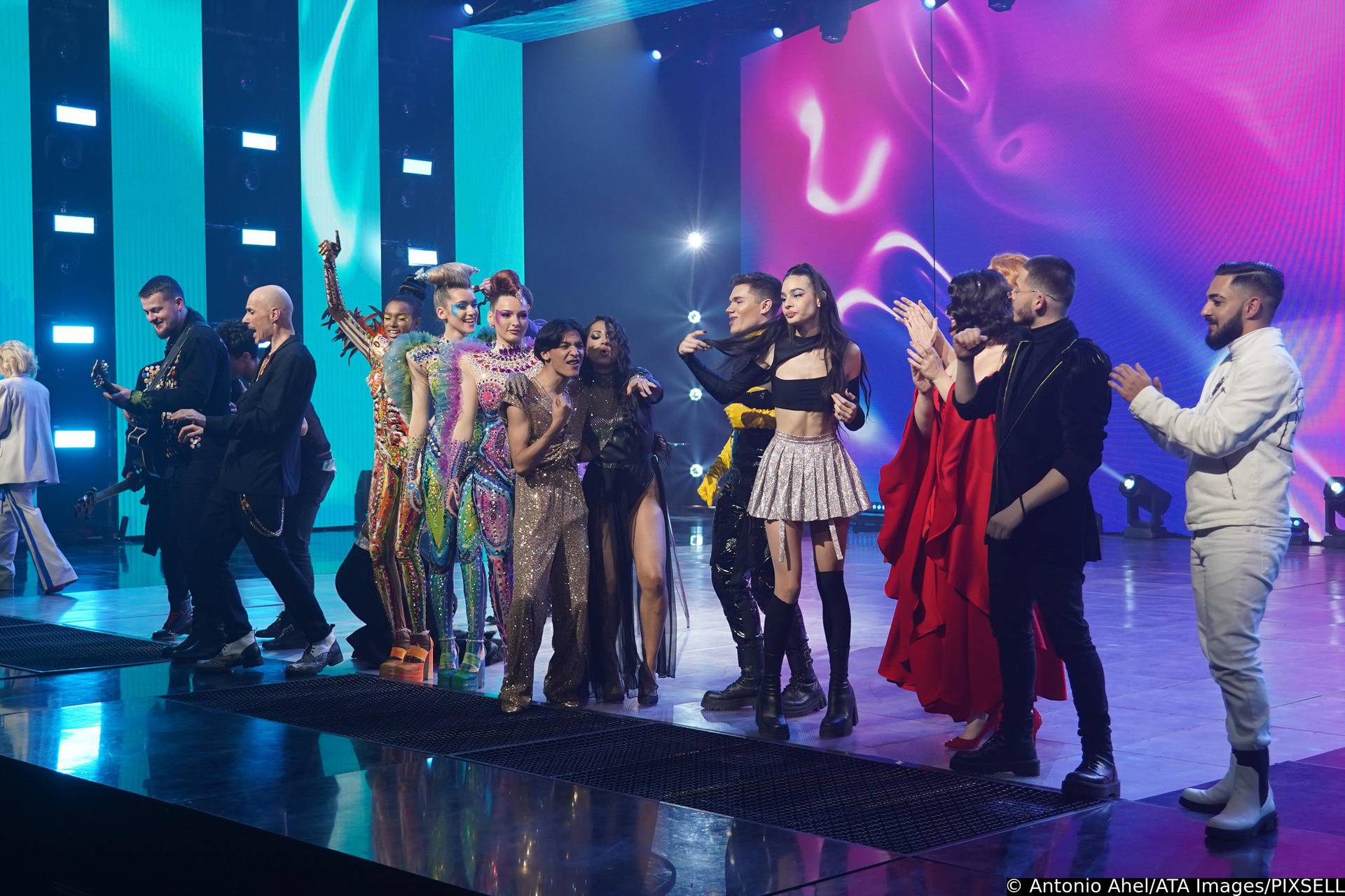 Beograd: Druga polufinalna večer festivala "Pjesma za Euroviziju 23"