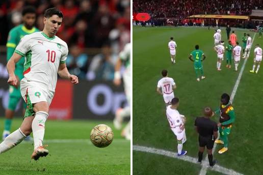 VIDEO Nevi&dstrok;en kaos u finalu Kupa nacija! Senegalci napustili teren, Brahim proma&scaron;io penal