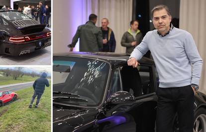 VIDEO Samoborac Goran jedan Porsche razbio, a drugi ide za 450.000 eura bogatašu u SAD