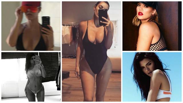 Sestre Kardashian fanovima su poslale seksi božićnu čestitku