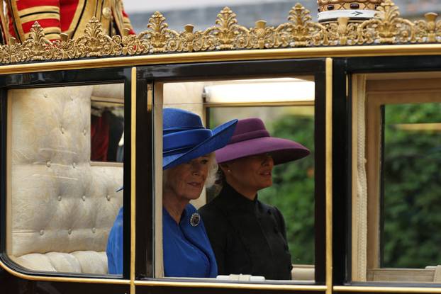 U.S. President Trump makes second state visit to Britain