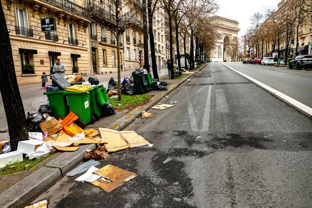 Reforme retraites, Greves, Paris, Rive droite