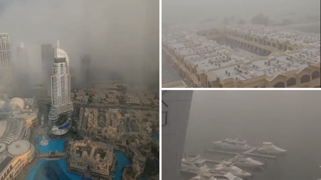 VIDEO Pogledajte trenutak kad je Dubai 'nestao' u par sekundi