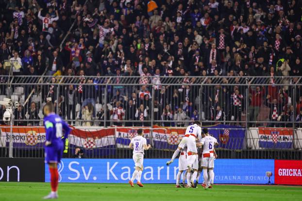 Prva utakmica četvrtfinala UEFA Lige nacija između Hrvatske i Francuske