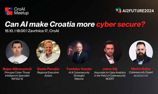 Hoće li umjetna inteligencija pomoći da Hrvatska postane sigurnija od cyber napada?