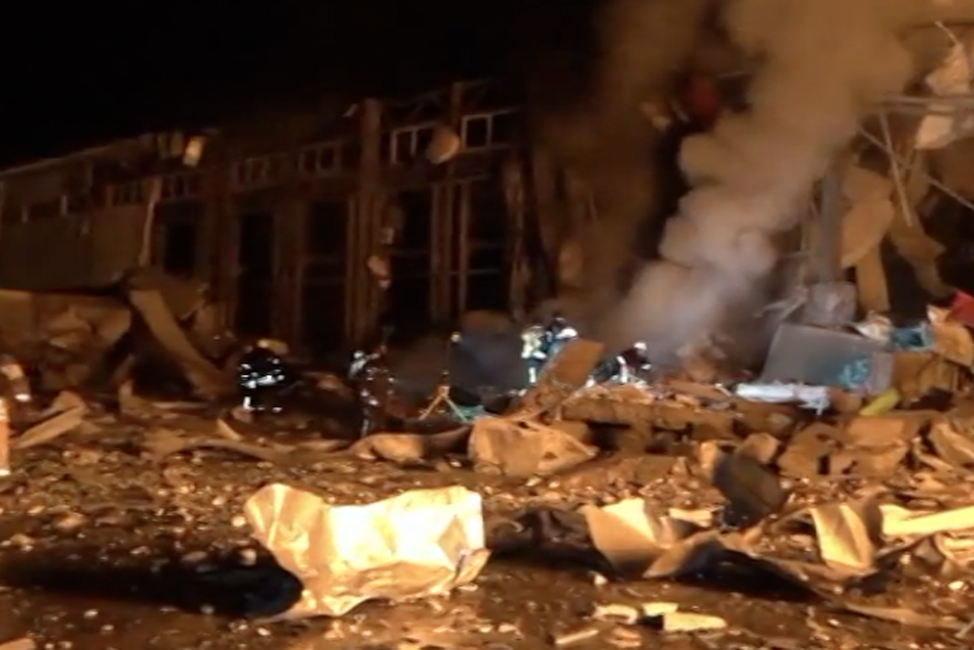 &Ccaron;etiri poginula, &scaron;est ranjenih u ruskom no&cacute;nom napadu na ukrajinski Harkiv