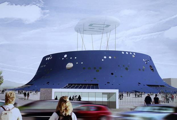 Zagreb: Prezentacija projekta Hrvatskog nogometnog doma i nacionalnog stadiona