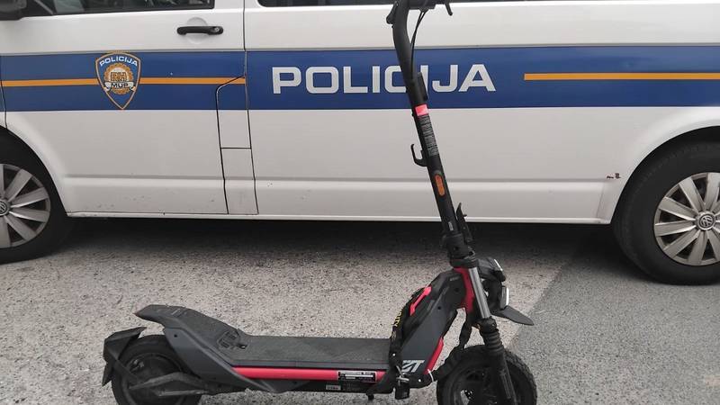 Maloljetnik u Slatini pao s el. romobila i teško se ozlijedio: Imao je alkohola u krvi