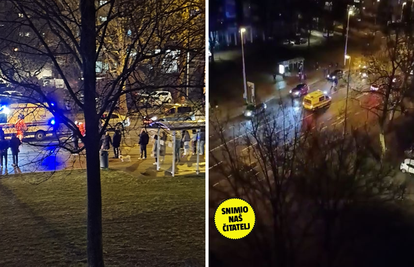 Vozač naletio na pješake u Zagrebu: 'Čovjek je prelazio zebru pa završio na haubi auta'