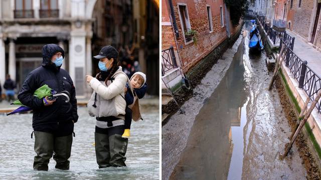 Nekoliko mjeseci nakon velike poplave, Venecija je - presušila