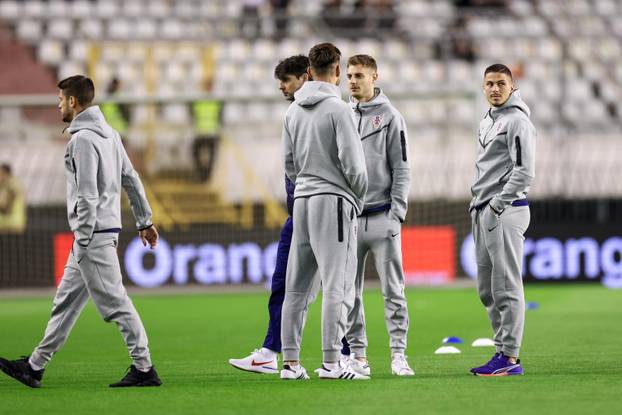 Prva utakmica četvrtfinala UEFA Lige nacija između Hrvatske i Francuske, obilazak stadiona 