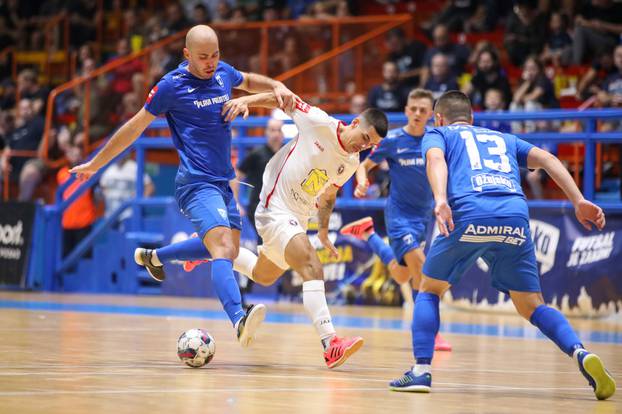 Zagreb: 1. HMNL, 2. kolo: MNK Futsal Dinamo - MNK Torcida