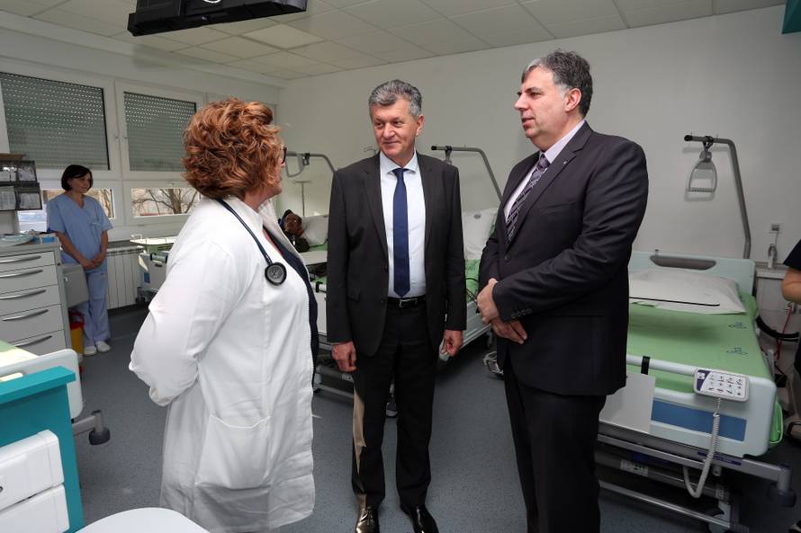 Karlovac: Otvorenje novouređenog prostora dnevne bolnice za hemodijalizu