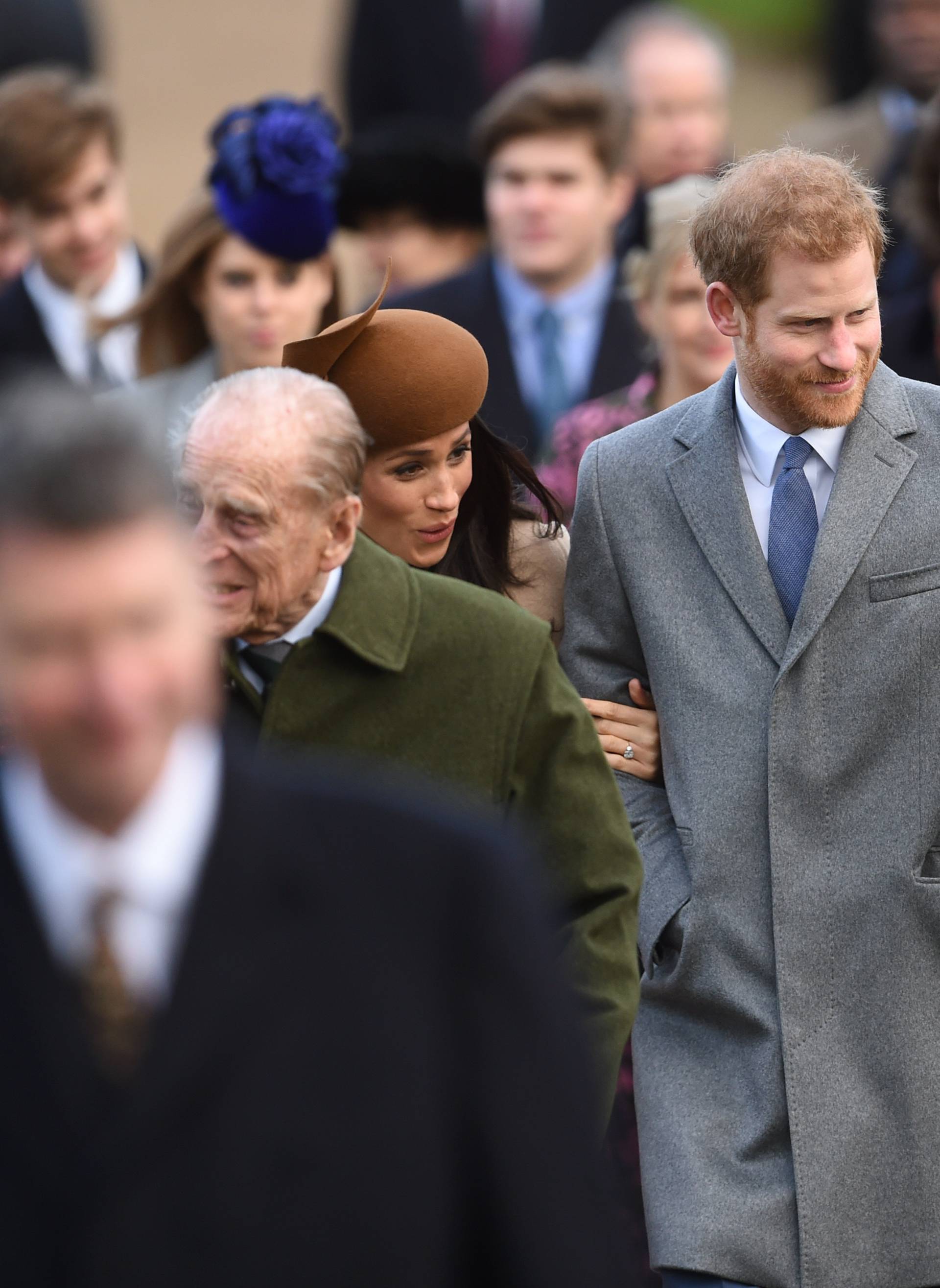 Royals attends Christmas Day Church service