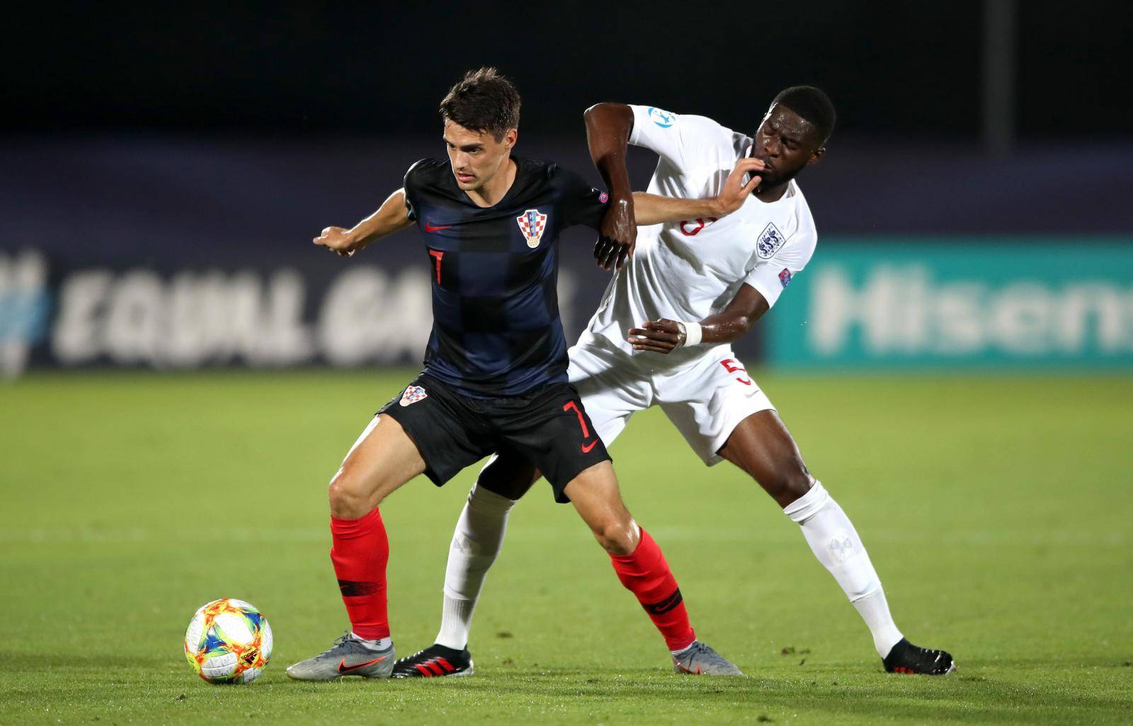 Croatia v England - 2019 UEFA European Under-21 Championship - Group C - San Marino Stadium