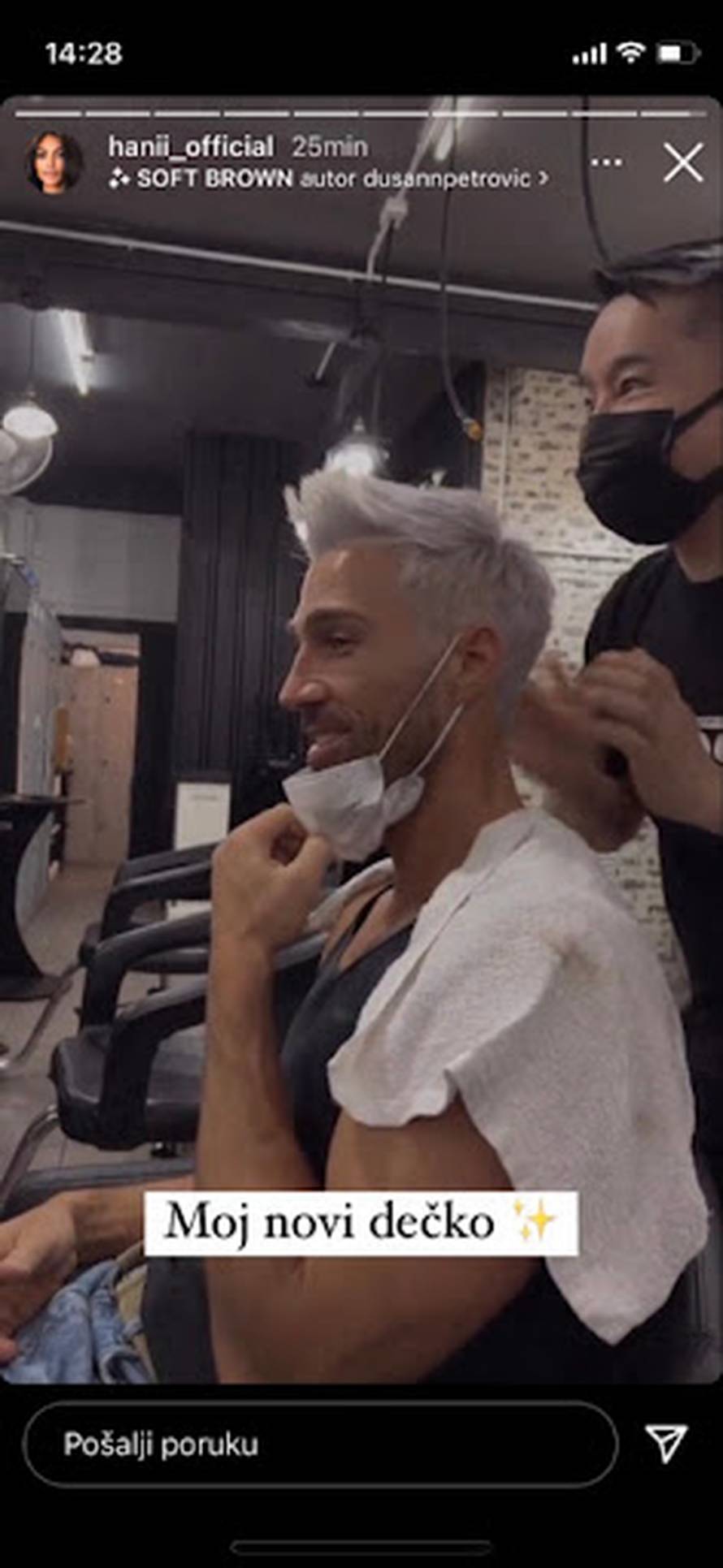 Gospodin savršeni radikalno promijenio imidž, oglasila se i Hana: 'Ovo je moj novi dečko'