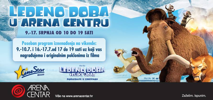 'Ledeno doba' poziva vas na super zabavnu ledenu avanturu