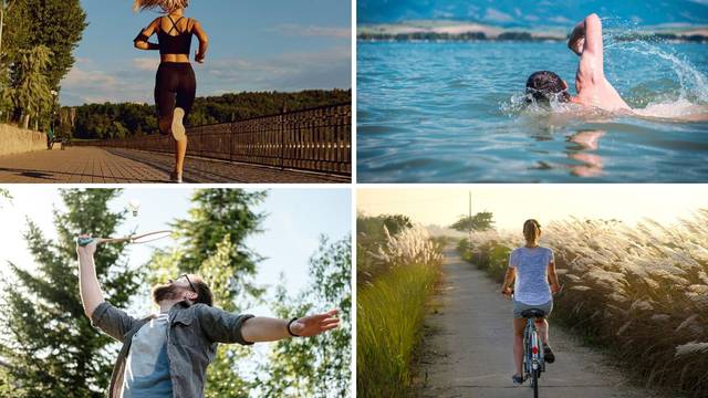 Vježbanje ljeti: Ostanite fit uz plivanje, picigin ili bicikliranje