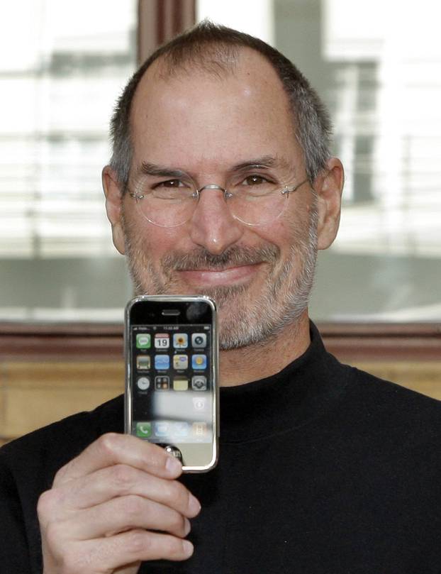 Apple-Chef Steve Jobs stellt am Mittwoch (19.09...