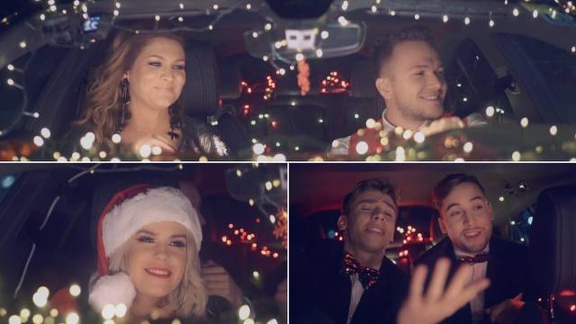 Vrući taksi: Luka Basi i zgodne slovenske dive snimili su miks najboljih božićnih pjesama