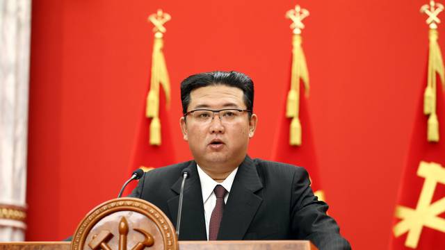 KCNA image of North Korean leader Kim Jong Un