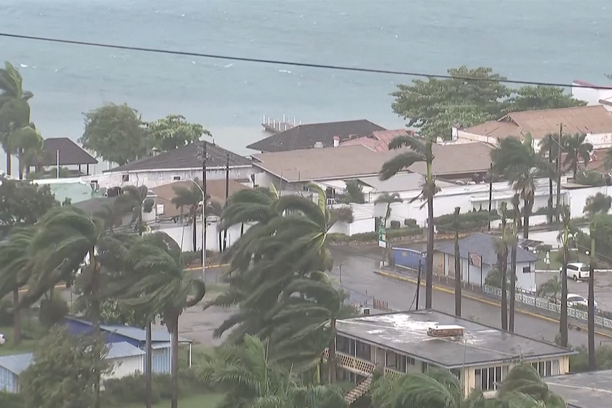 Melissa stigla na Jamajku