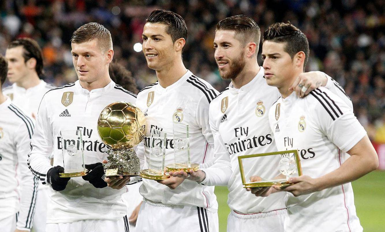 REAL MADRID v ATLETICO DE MADRID. SPANISH KINGS CUP 2014/2015.