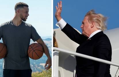 Curry naljutio Trumpa:  E, pa sad ni ne smiješ u Bijelu kuću!