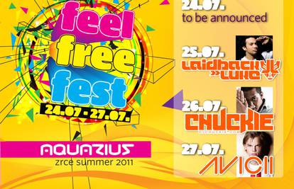 Vodimo vas na Feel Free Fest! Četiri dana partyja na Zrću !