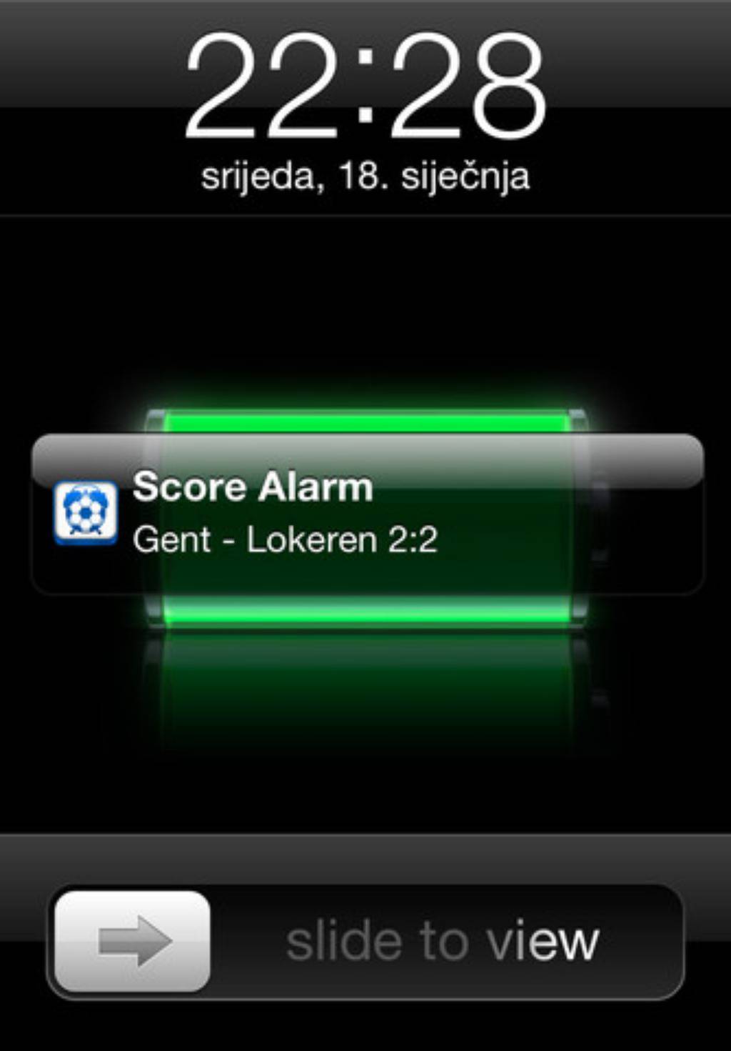 Score Alarm