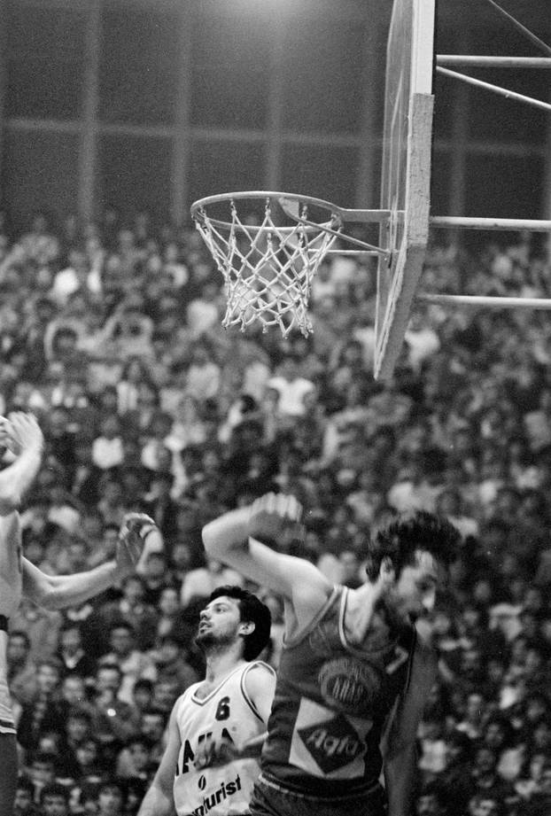 Druga utakmica finala play-offa Prvenstva Jugoslavije 1986. godine, KK Cibona - KK Zadar