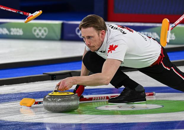 Curling - Men's Gold Medal Game - Great Britain vs Canada