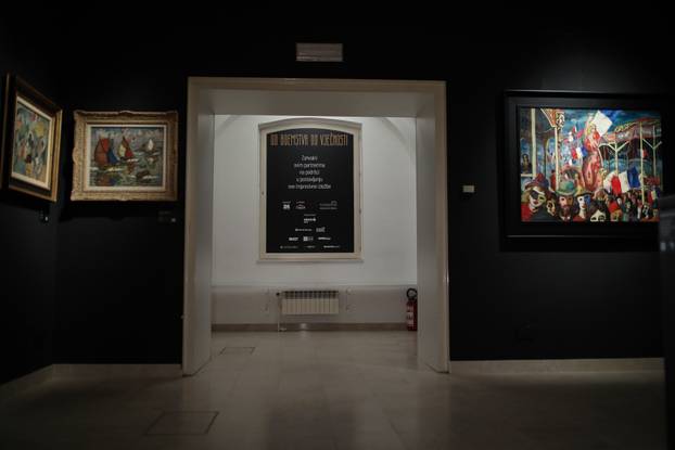 Zagreb: Svečno otvorena izložba "Od boemstva do vječnosti“, sa stotinjak umjetničkih djela iz mostarske galerije The Hub of Fine Art