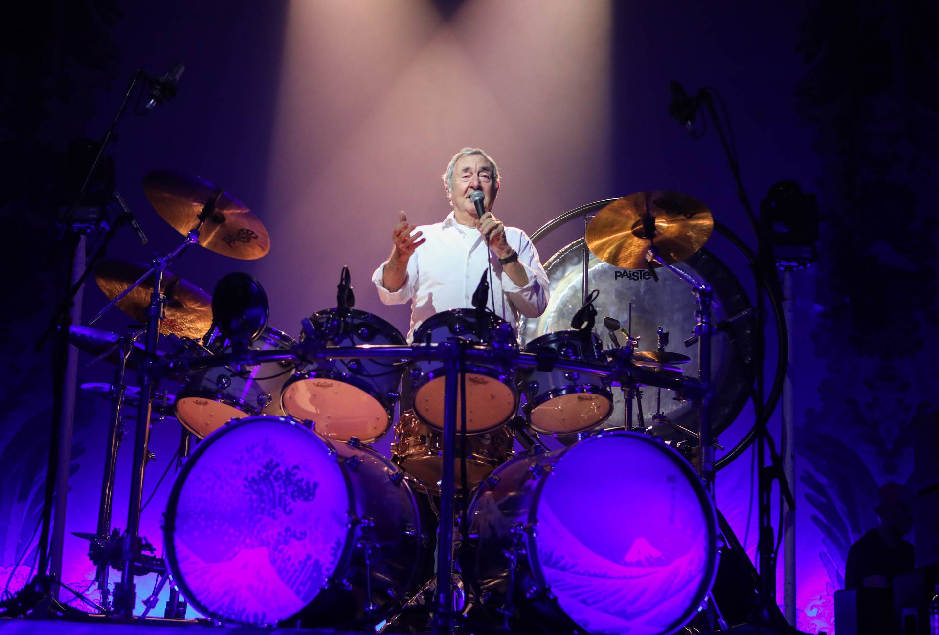 Zagreb: Nick Mason, osnivač Pink Floyda, održao koncert na Zagrebačkom Velesajmu